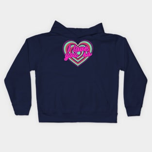 i love you so Kids Hoodie